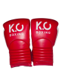 K.O. Premium Leather Boxing Gloves 16 oz.